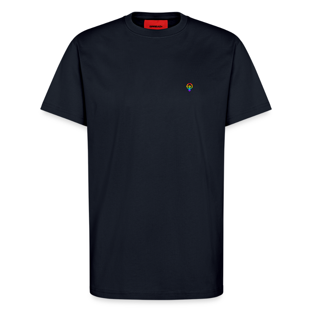 Organic Relaxed T-Shirt - feminism - DARK NAVY