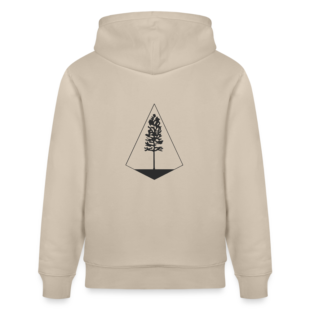 Unisex Bio-Hoodie - Nature Diamond - Beige