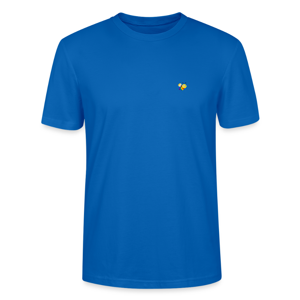 Unisex T-Shirt be(e) proud - Pfauenblau