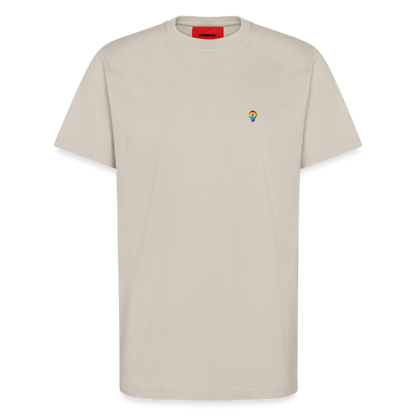 Organic Relaxed T-Shirt - feminism - WARM CLAY
