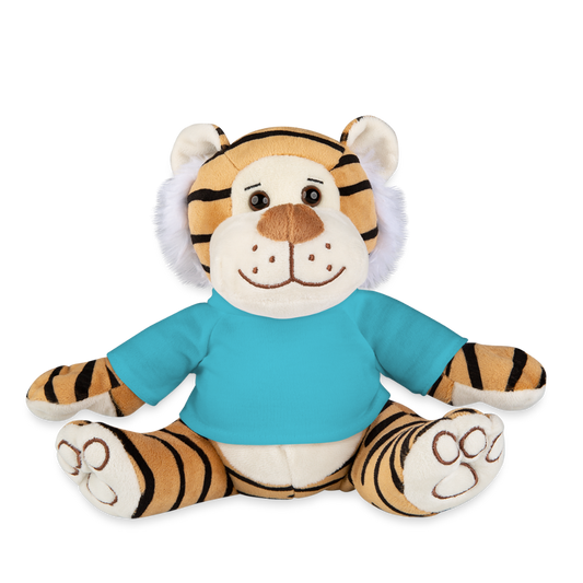 DIY - Plüschtiger - Atollblau