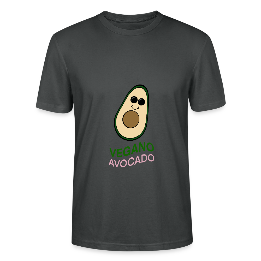 Unisex T-Shirt - Vegano Avocado - Anthrazit