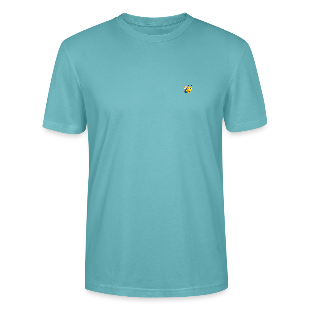 Unisex T-Shirt be(e) proud - Pastelltürkis