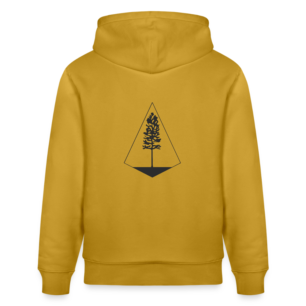 Unisex Bio-Hoodie - Nature Diamond - Ocker