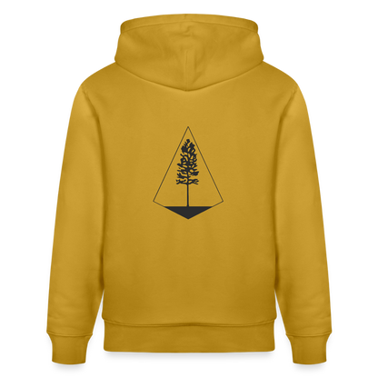Unisex Bio-Hoodie - Nature Diamond - Ocker