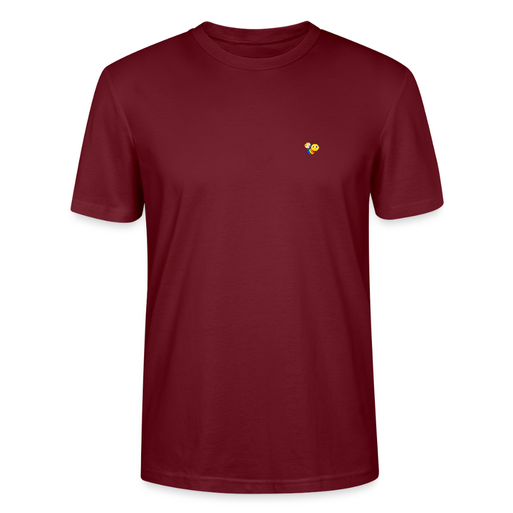 Unisex T-Shirt be(e) proud - Burgunderrot