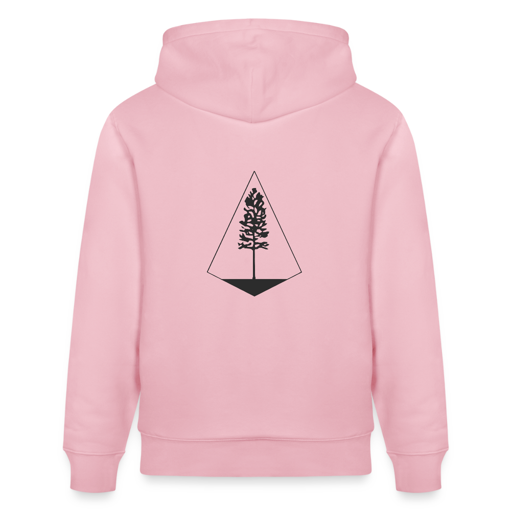 Unisex Bio-Hoodie - Nature Diamond - Hellrosa