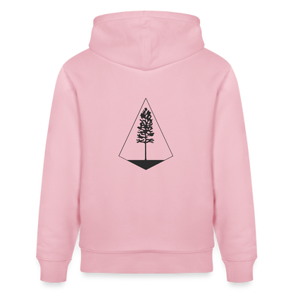 Unisex Bio-Hoodie - Nature Diamond - Hellrosa