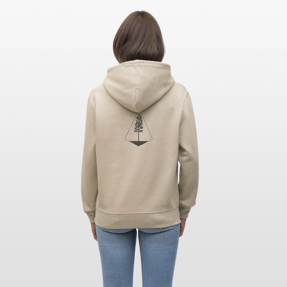 Unisex Bio-Hoodie - Nature Diamond - Beige