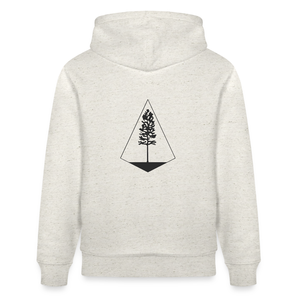 Unisex Bio-Hoodie - Nature Diamond - Beige meliert