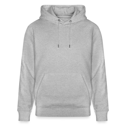 Unisex Bio-Hoodie - Nature Diamond - Grau meliert